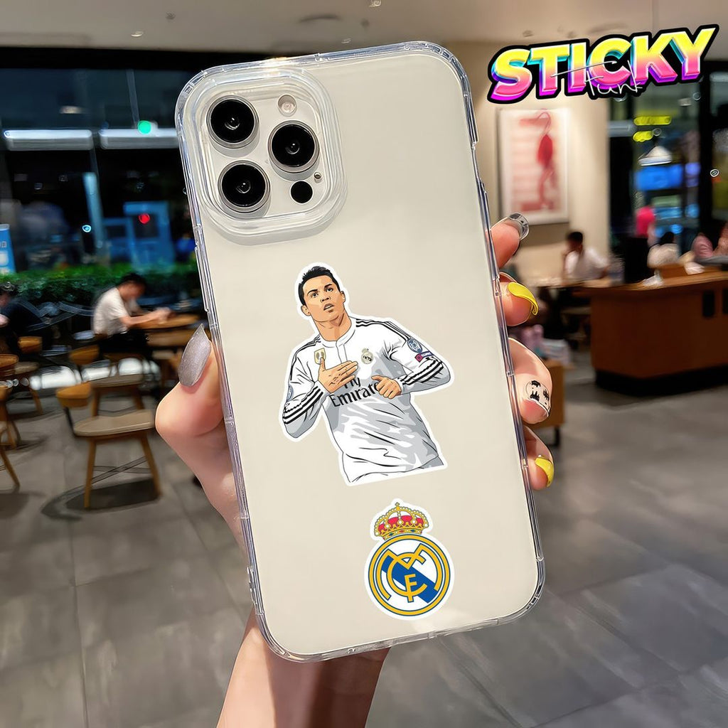 RONALDO - REALMADRID MINI STICKERS SHEET - stickyfunk premium stickers