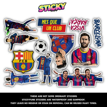 MESSI - BARCELONA MINI STICKERS SHEET