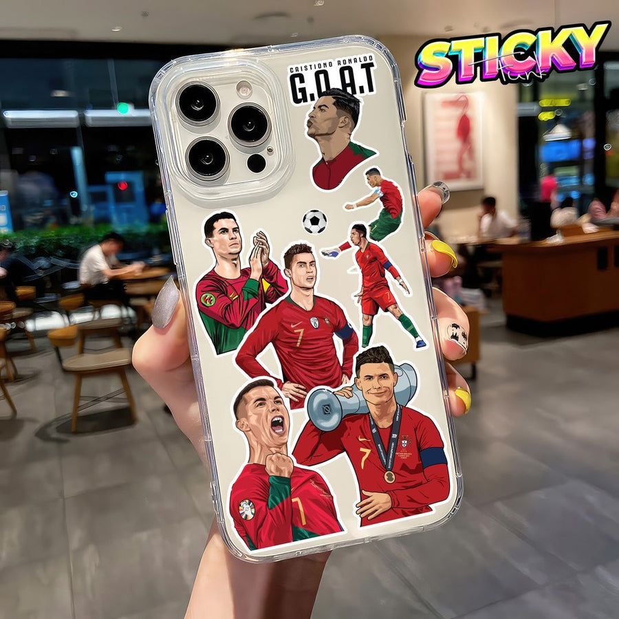 RONALDO - PORTUGAL MINI STICKERS SHEET