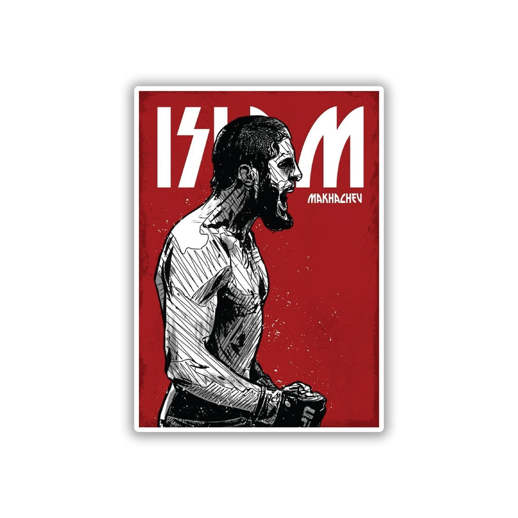 ISLAM MAKHACHEV STICKER - 1 - stickyfunk premium stickers