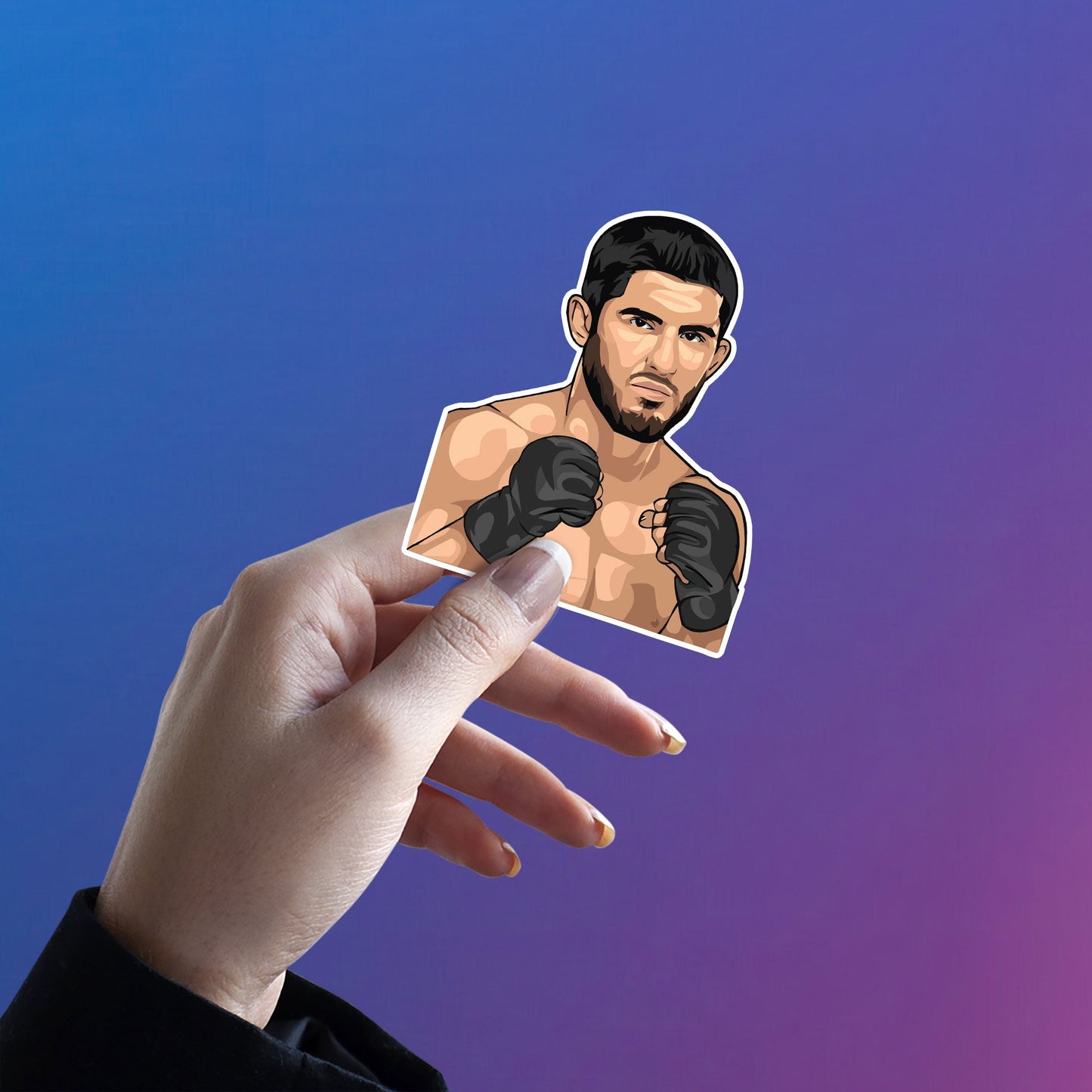 ISLAM MAKHACHEV STICKER - 3