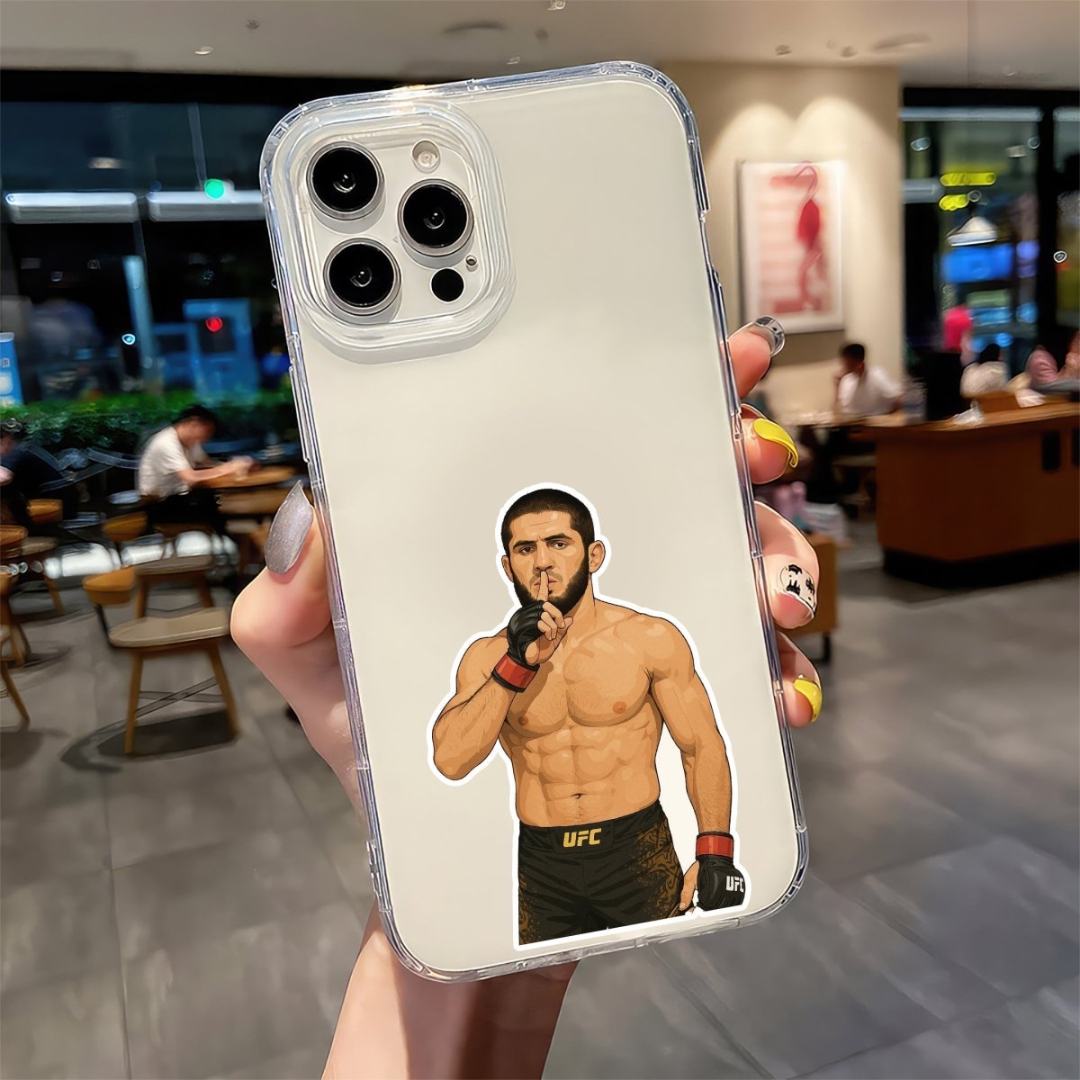 ISLAM MAKHACHEV STICKER - 4 - stickyfunk premium stickers