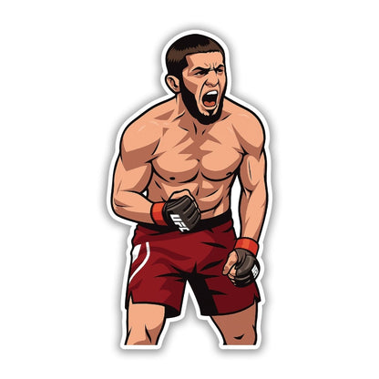 ISLAM MAKHACHEV STICKER - 5 - stickyfunk premium stickers