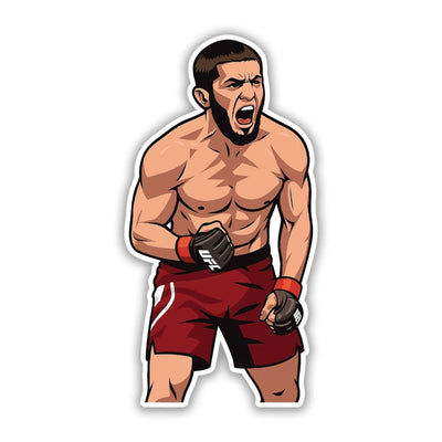 ISLAM MAKHACHEV STICKER - 5