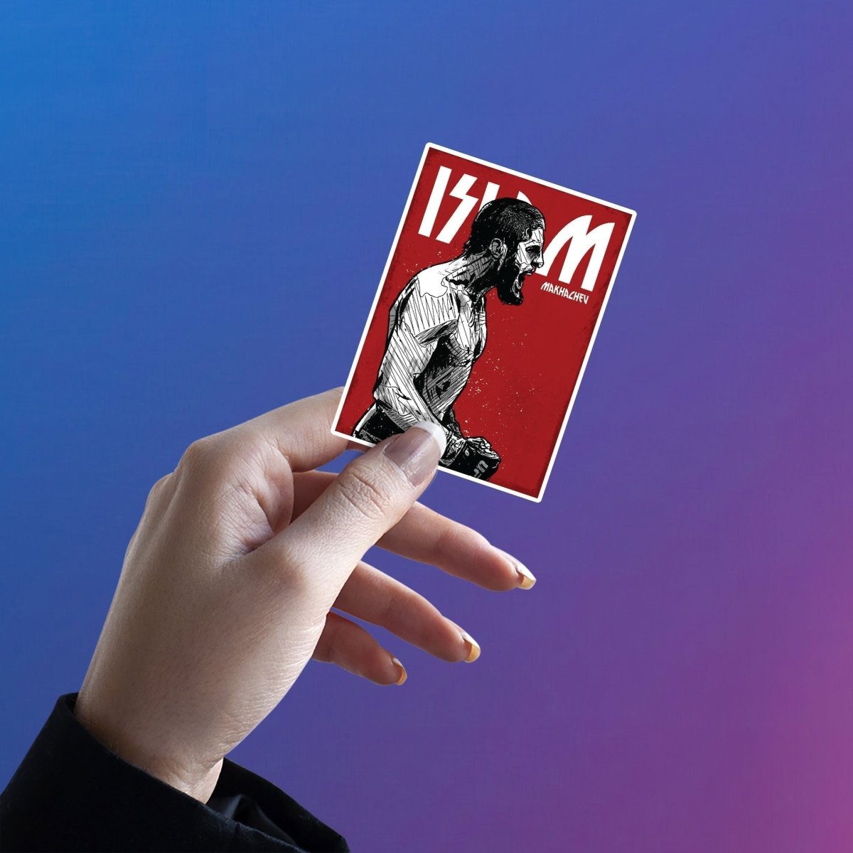 ISLAM MAKHACHEV STICKER - 1 - stickyfunk premium stickers