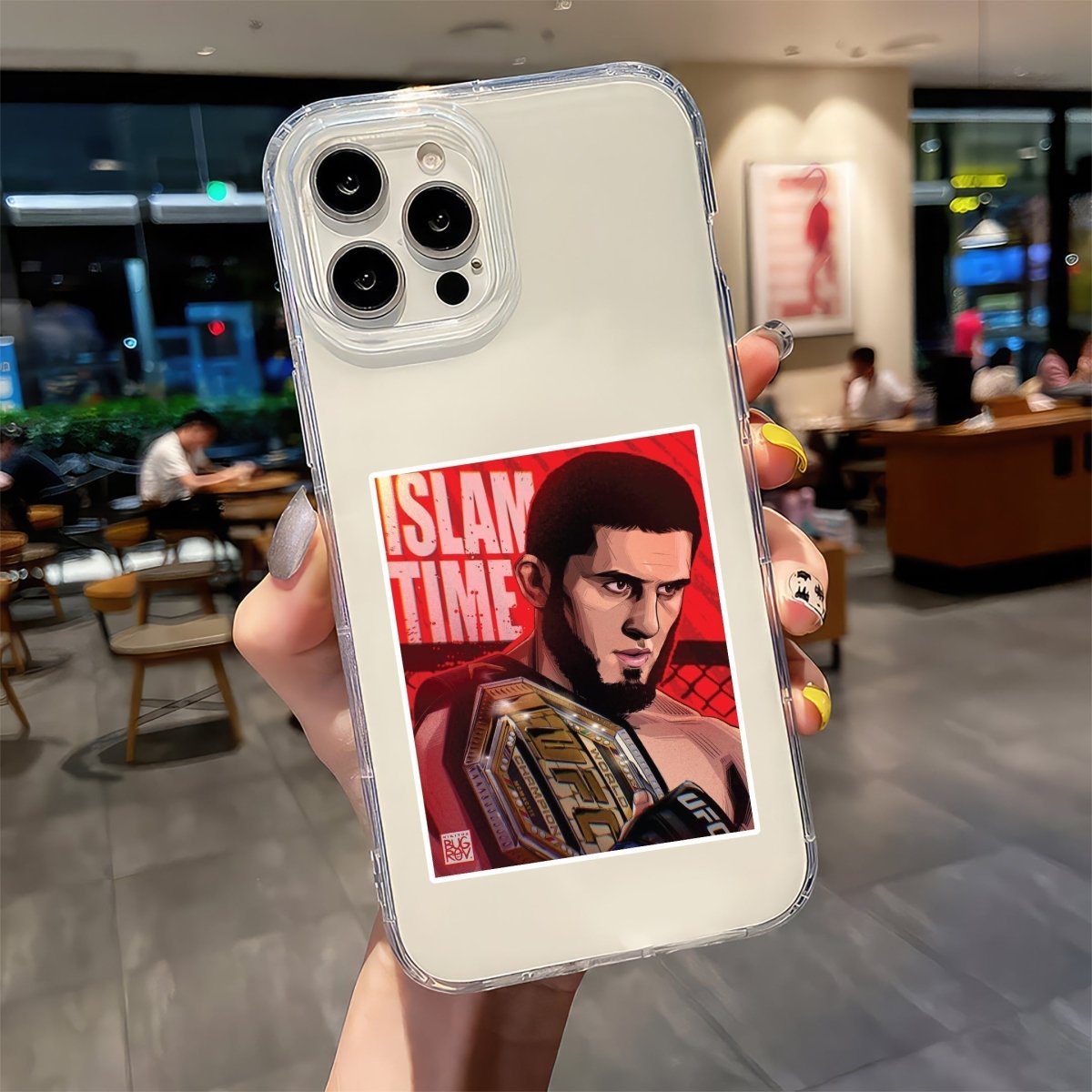 ISLAM MAKHACHEV STICKER - 2 - stickyfunk premium stickers