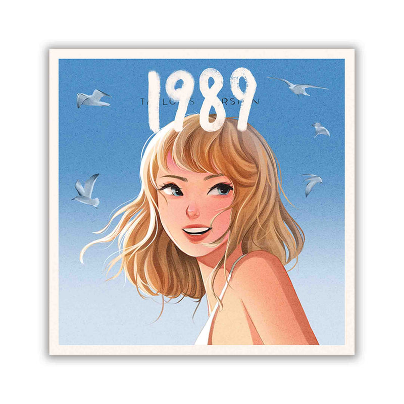 1989 Seagull Sky Portrait – Taylor Swift Sticker