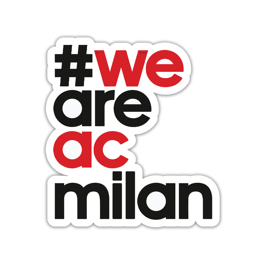 AC MILAN - CLUB PRIDE QUOTE STICKER