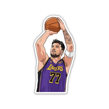 LUKA DONCIC - HOLLYWOOD 77 FORM STICKER