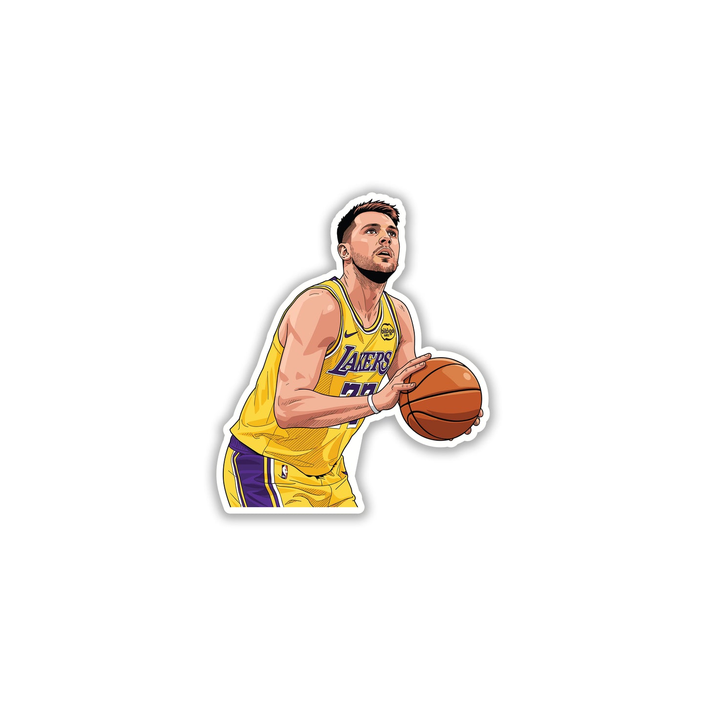 LUKA DONCIC - LA MAGIC 77 STICKER