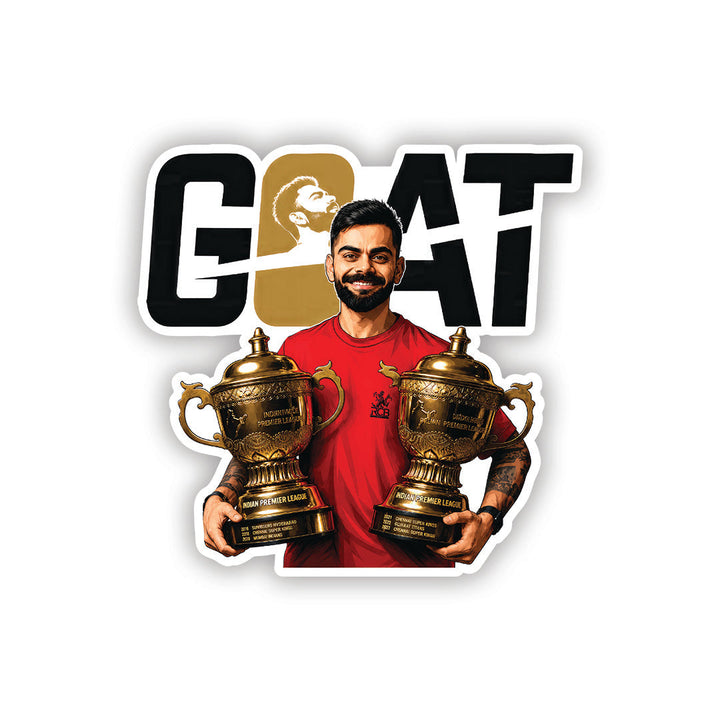 GOAT Trophy Legacy – Virat Kohli Sticker