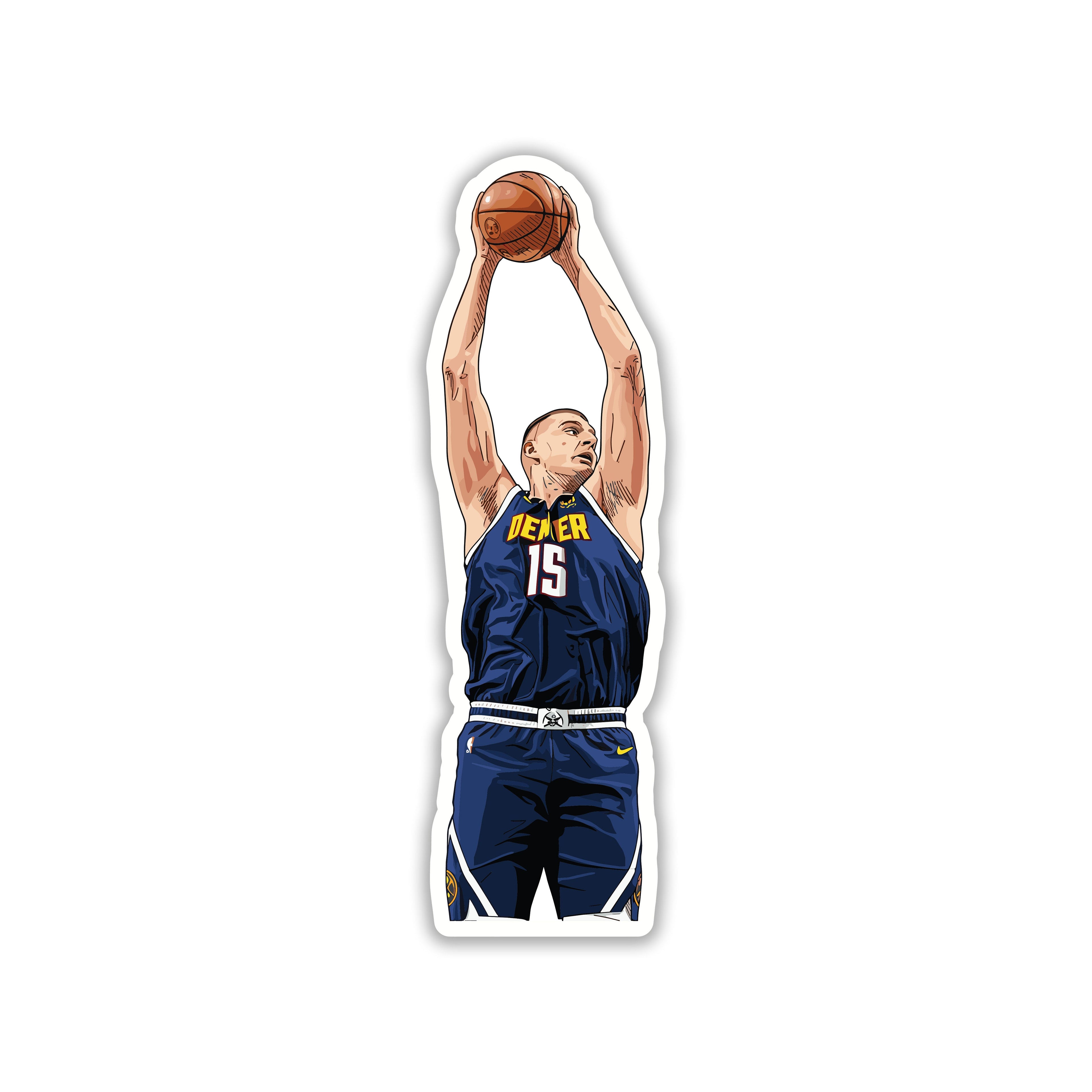 NIKOLA JOKIC - SOMBOR TOUCH STICKER