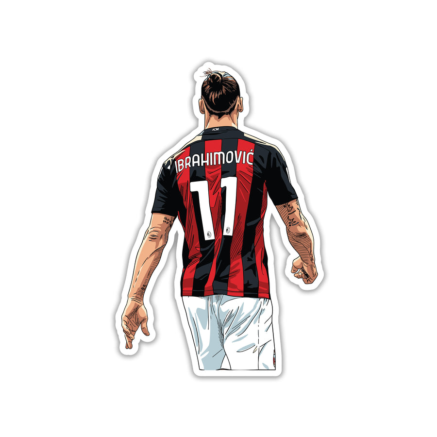 ZLATAN IBRAHIMOVIC - NUMBER 11 LEGACY STICKER