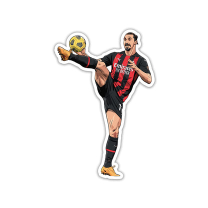 ZLATAN IBRAHIMOVIC - KUNG FU KICK STICKER