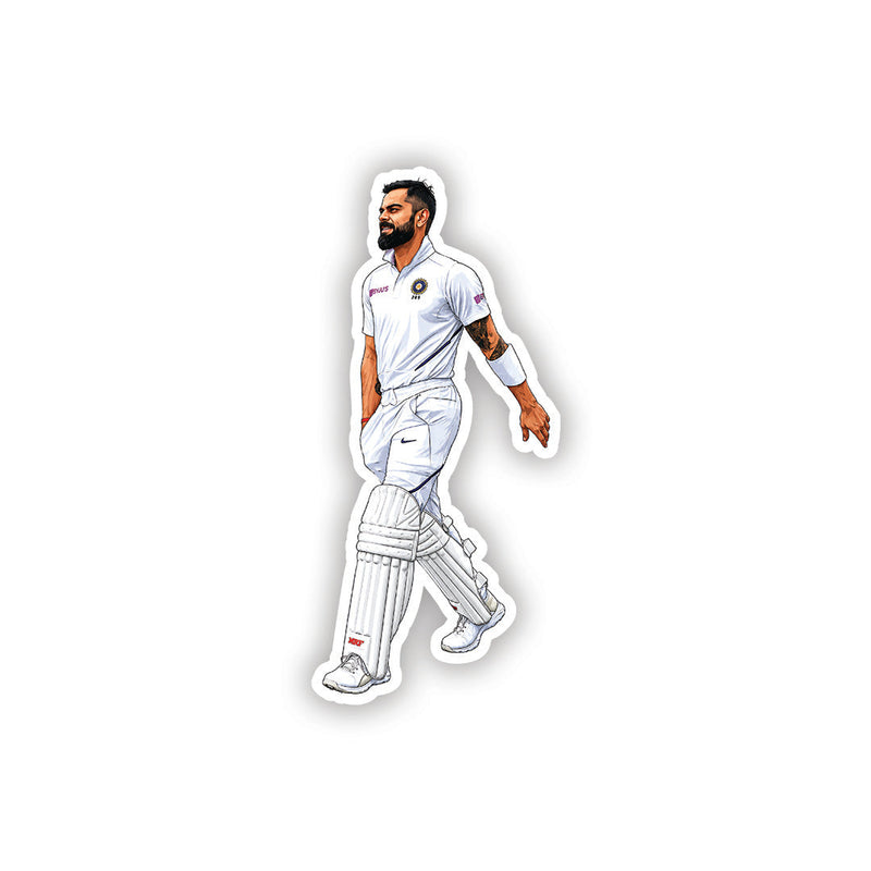 Lone Warrior Walk – Virat Kohli Sticker