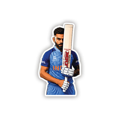 Bat Raised Pride – Virat Kohli Sticker