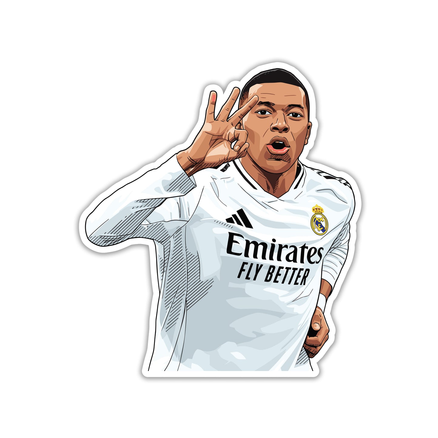KYLIAN MBAPPE - GALACTICO ARRIVAL STICKER