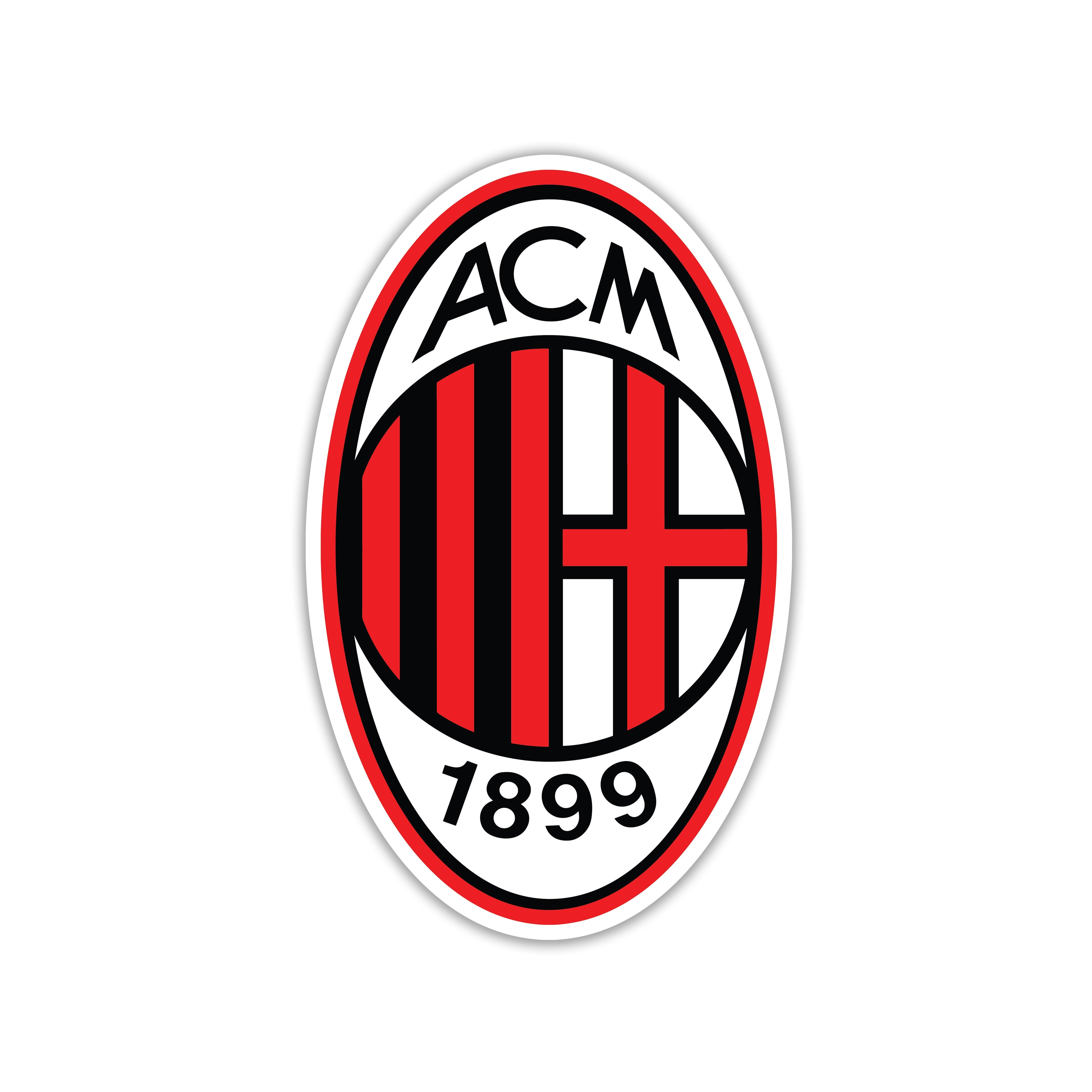 AC MILAN - OFFICIAL CREST STICKER