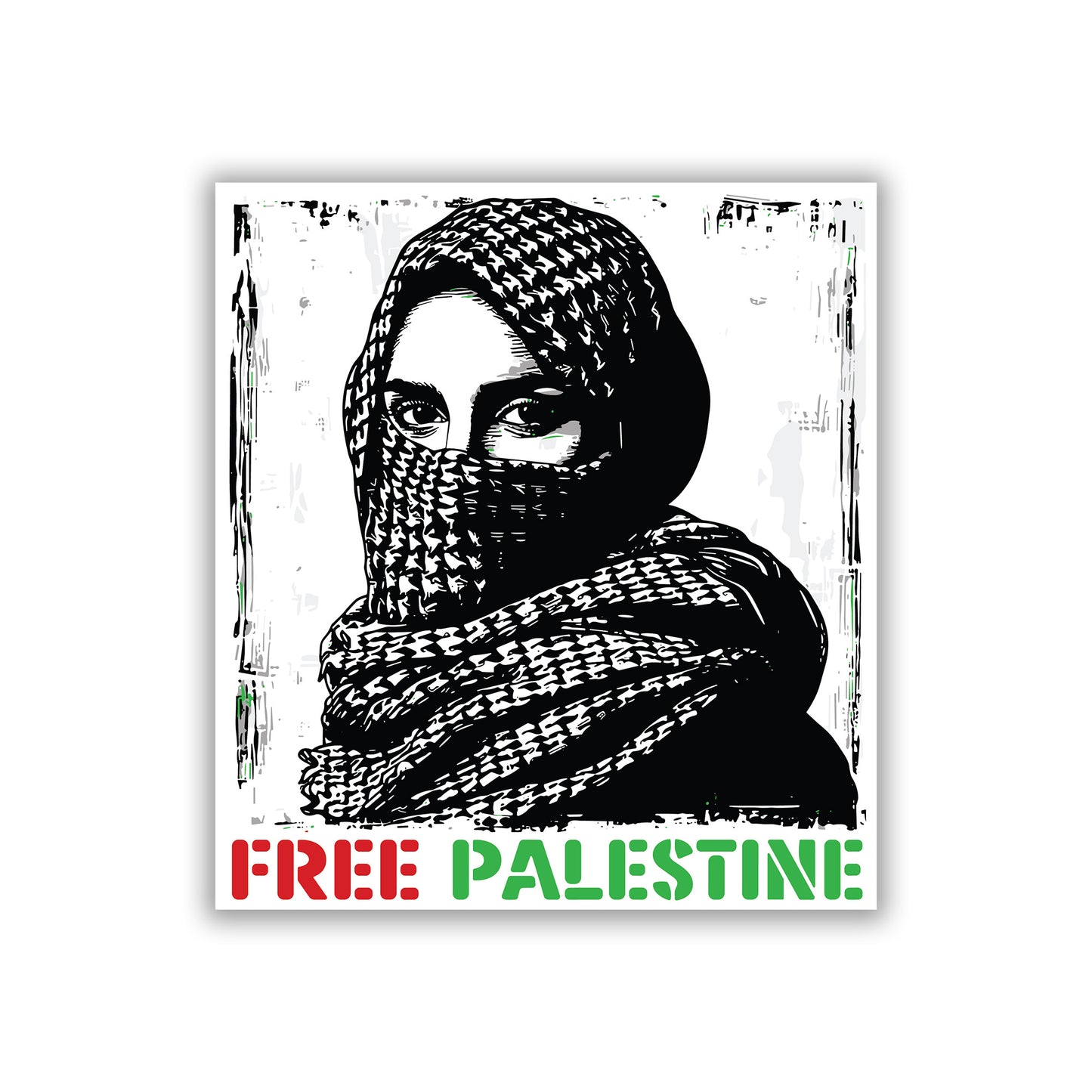PALESTINE STICKER - 16