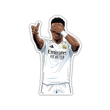 VINICIUS JR - BLIND CONFIDENCE STICKER