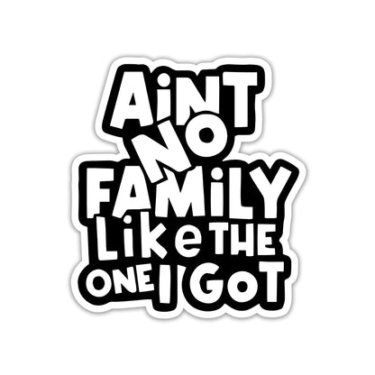 A HOT MESS SINCE BIRTH STICKER