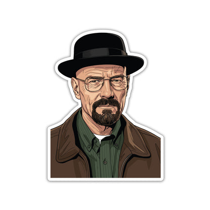 WALTER WHITE - I AM THE DANGER STICKER