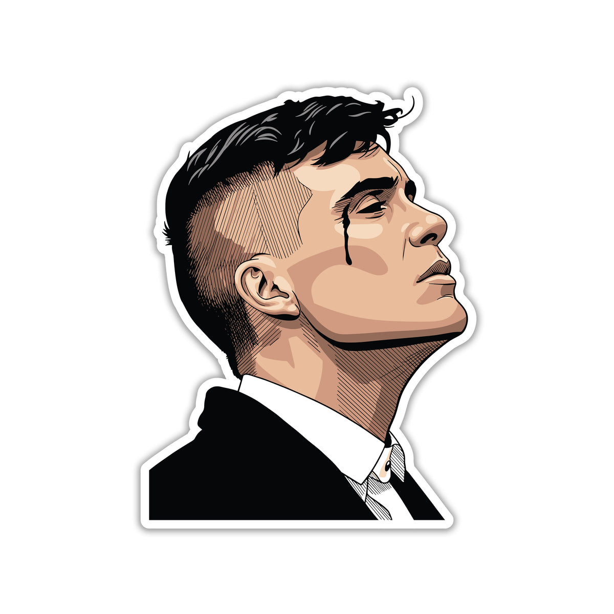 THOMAS SHELBY - NO LIMITS STRATEGY STICKER