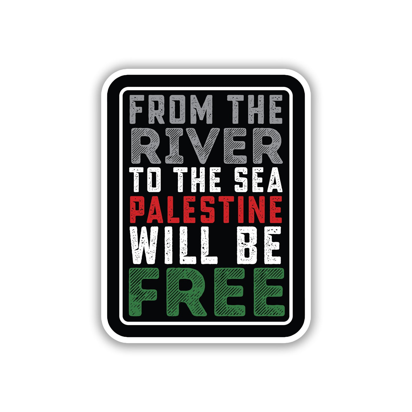 PALESTINE STICKER - 21
