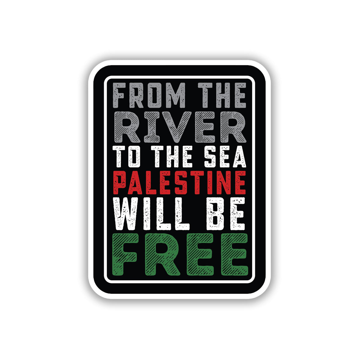PALESTINE STICKER - 21