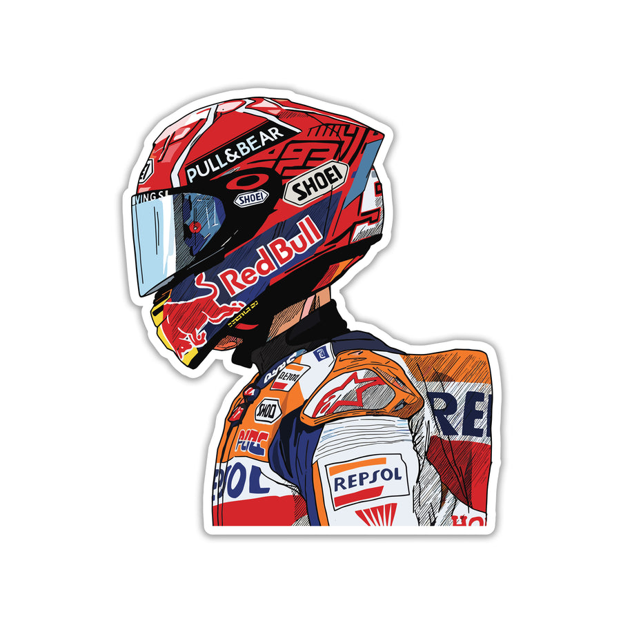 MARC MARQUEZ - MOTOGP MINDSET STICKER
