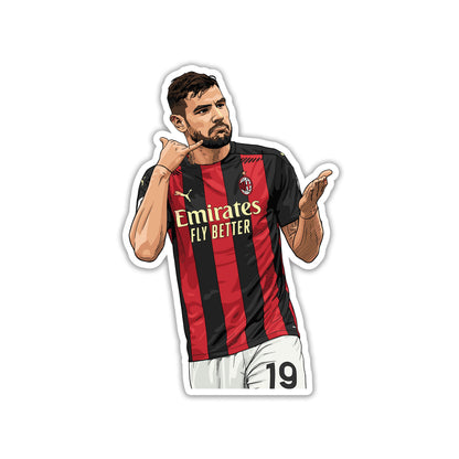 THEO HERNANDEZ - DIALED IN DEFENDER STICKER