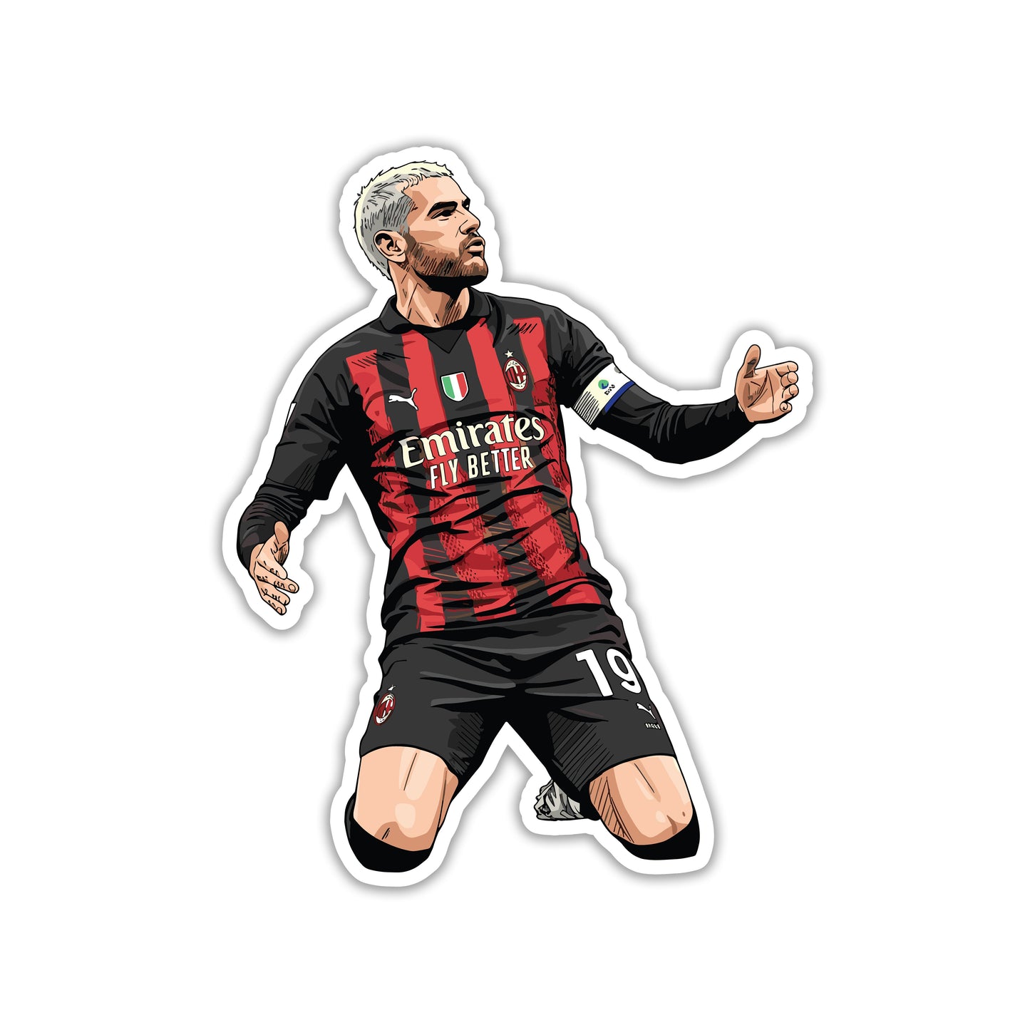 THEO HERNANDEZ - SAN SIRO SPEED STICKER