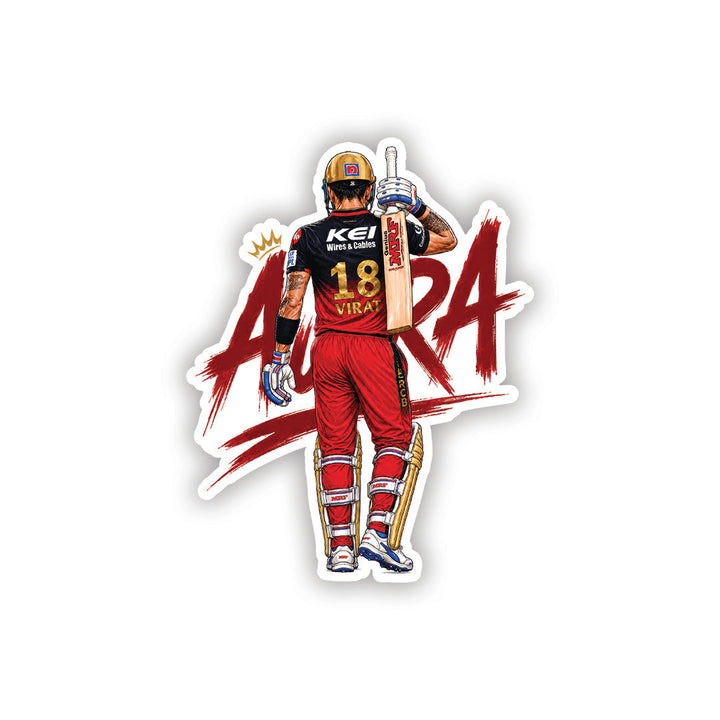 Aura 18 Legacy – Virat Kohli Sticker