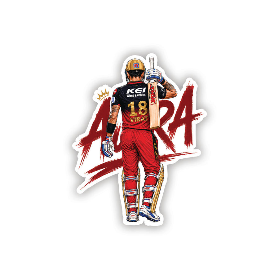 Aura 18 Legacy – Virat Kohli Sticker