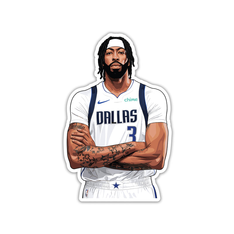 ANTHONY DAVIS - DALLAS DEFENDER STICKER