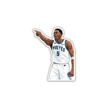 ANTHONY EDWARDS - LEAD THE PACK STICKER