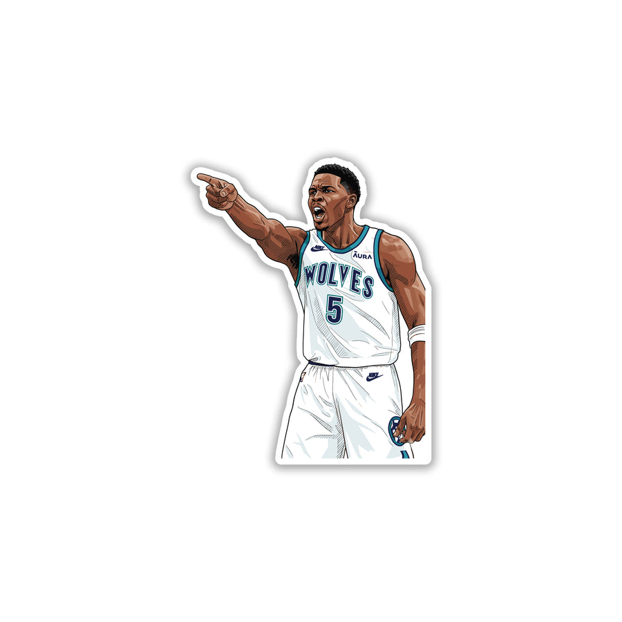 ANTHONY EDWARDS - LEAD THE PACK STICKER