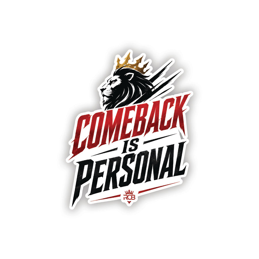 Lionhearted Comeback – RCB Sticker