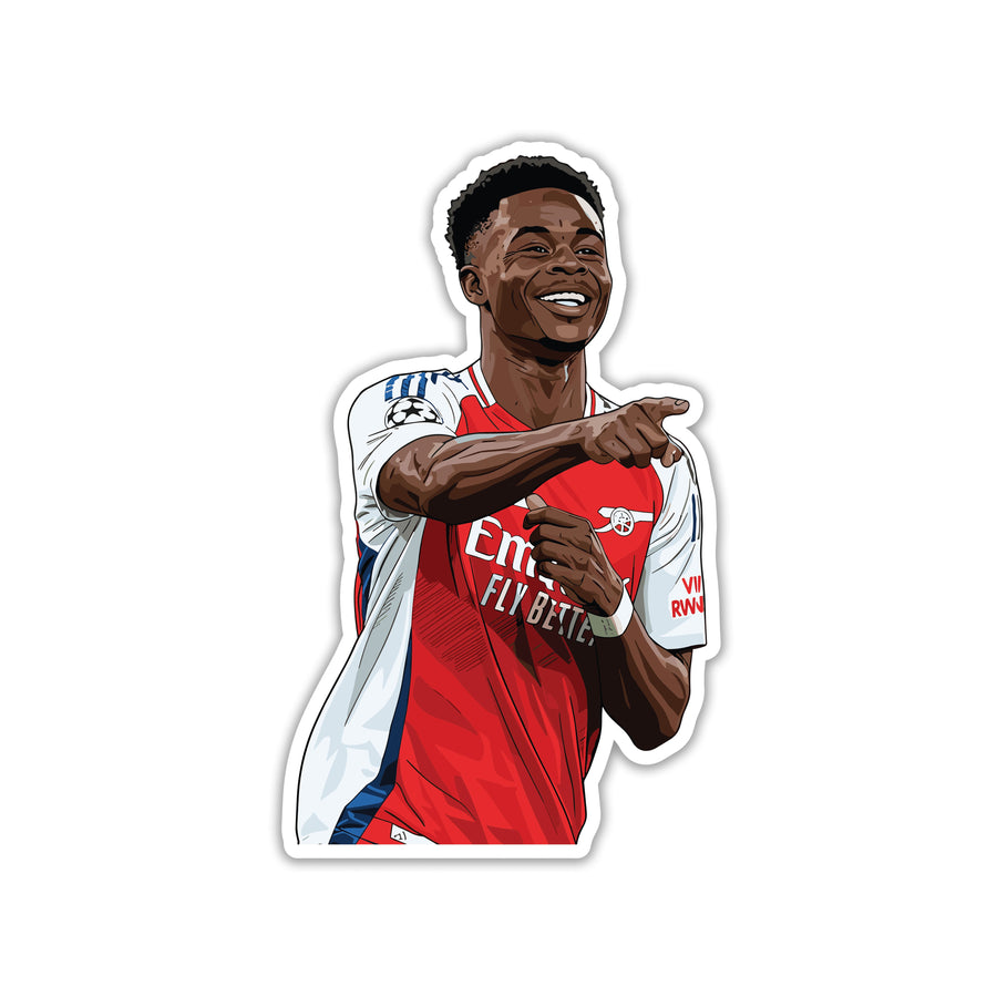 BUKAYO SAKA - LIL CHILI SMILE STICKER