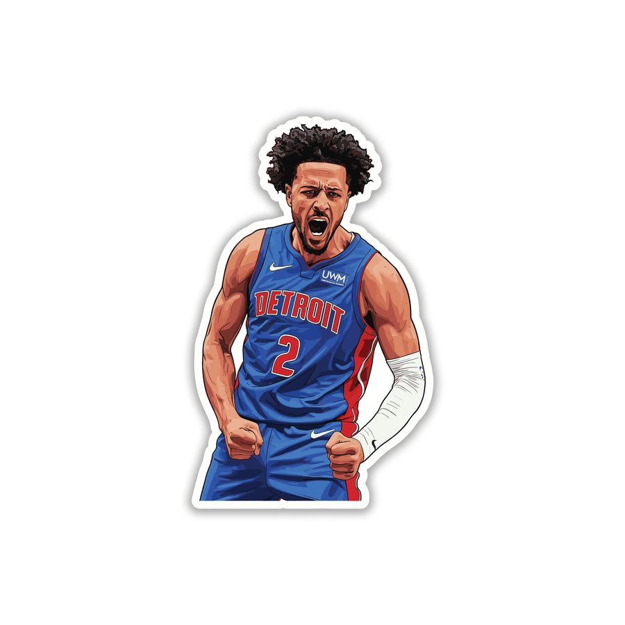 CADE CUNNINGHAM - DETROIT ROAR STICKER