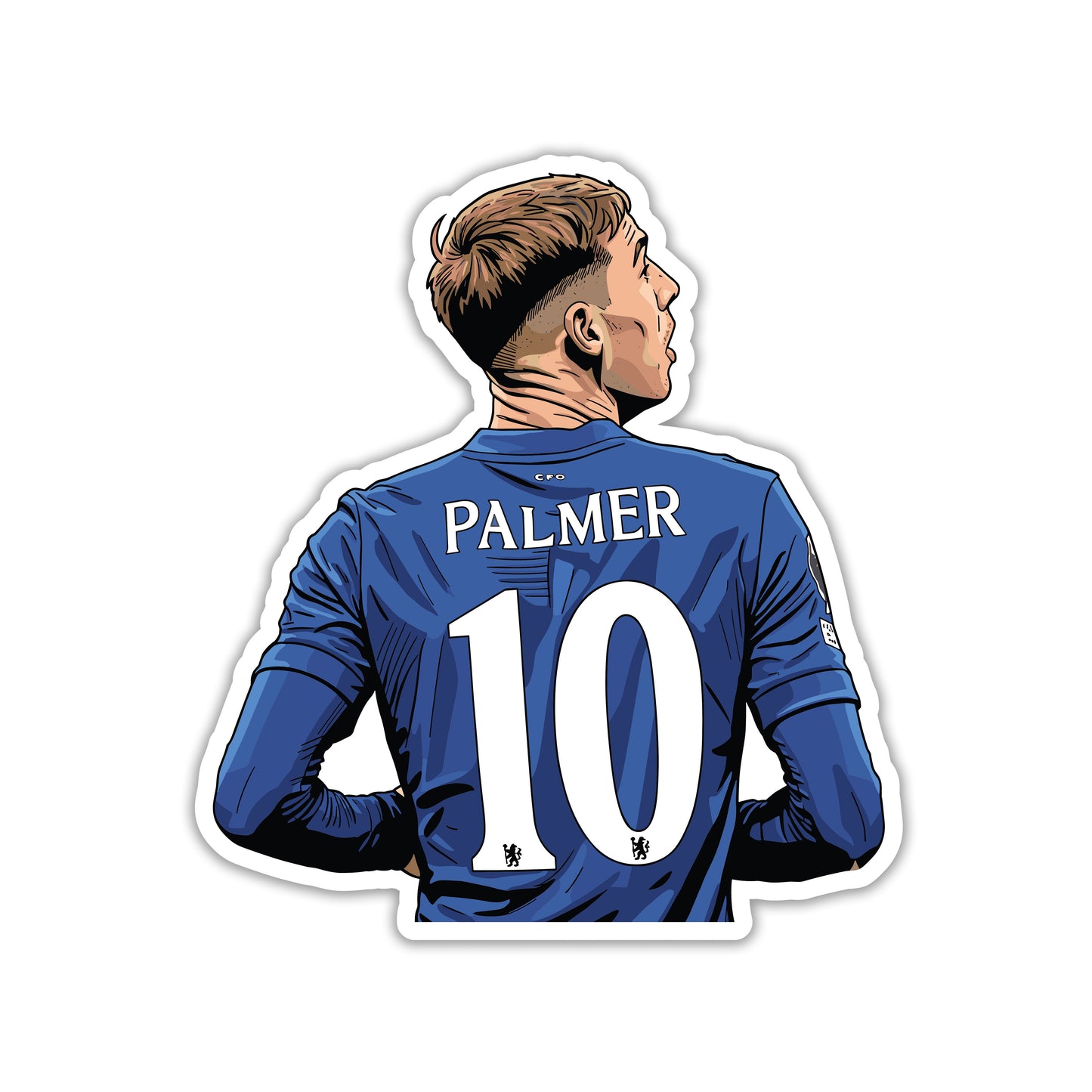 COLE PALMER - NUMBER 10 LEGACY STICKER