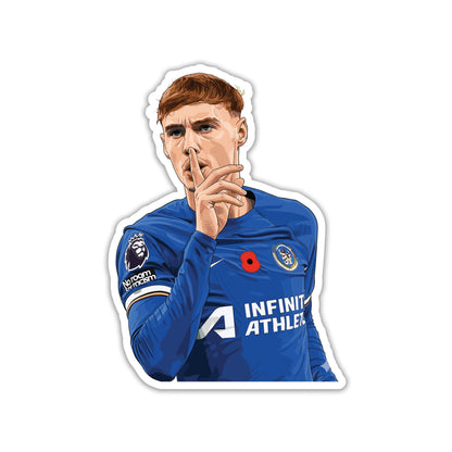 COLE PALMER - SILENCE THE HATERS STICKER
