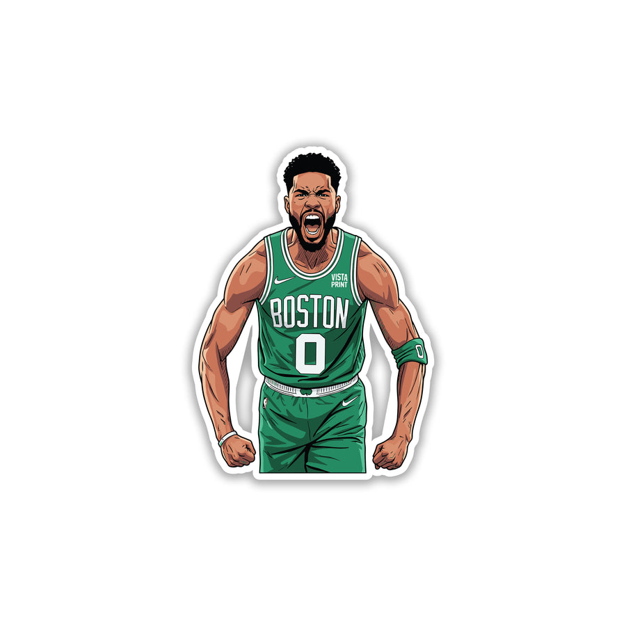 JAYSON TATUM - BOSTON STRONG POSE STICKER