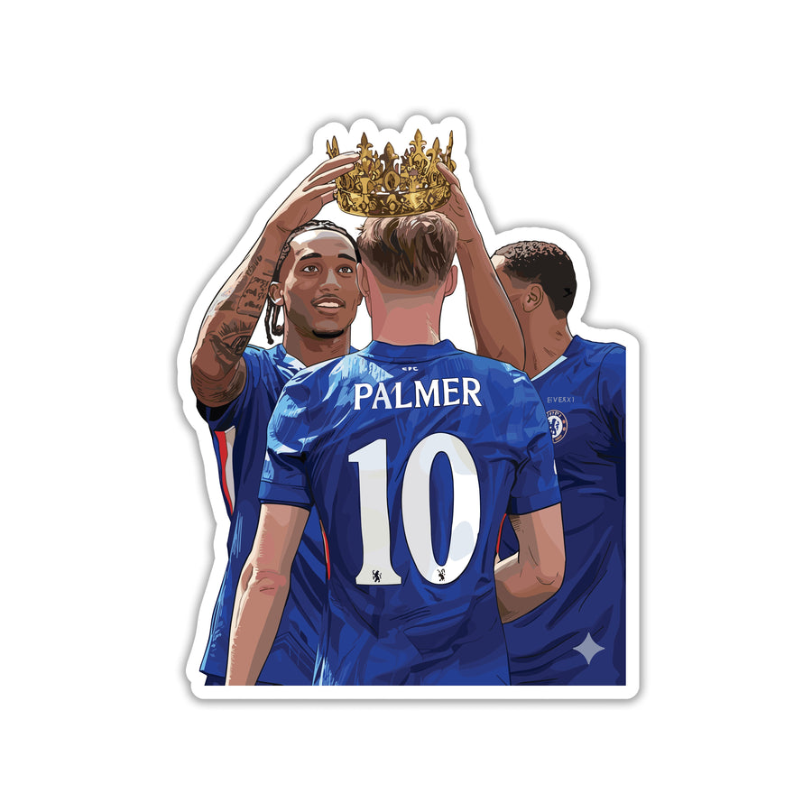 COLE PALMER - KING OF THE BRIDGE STICKER