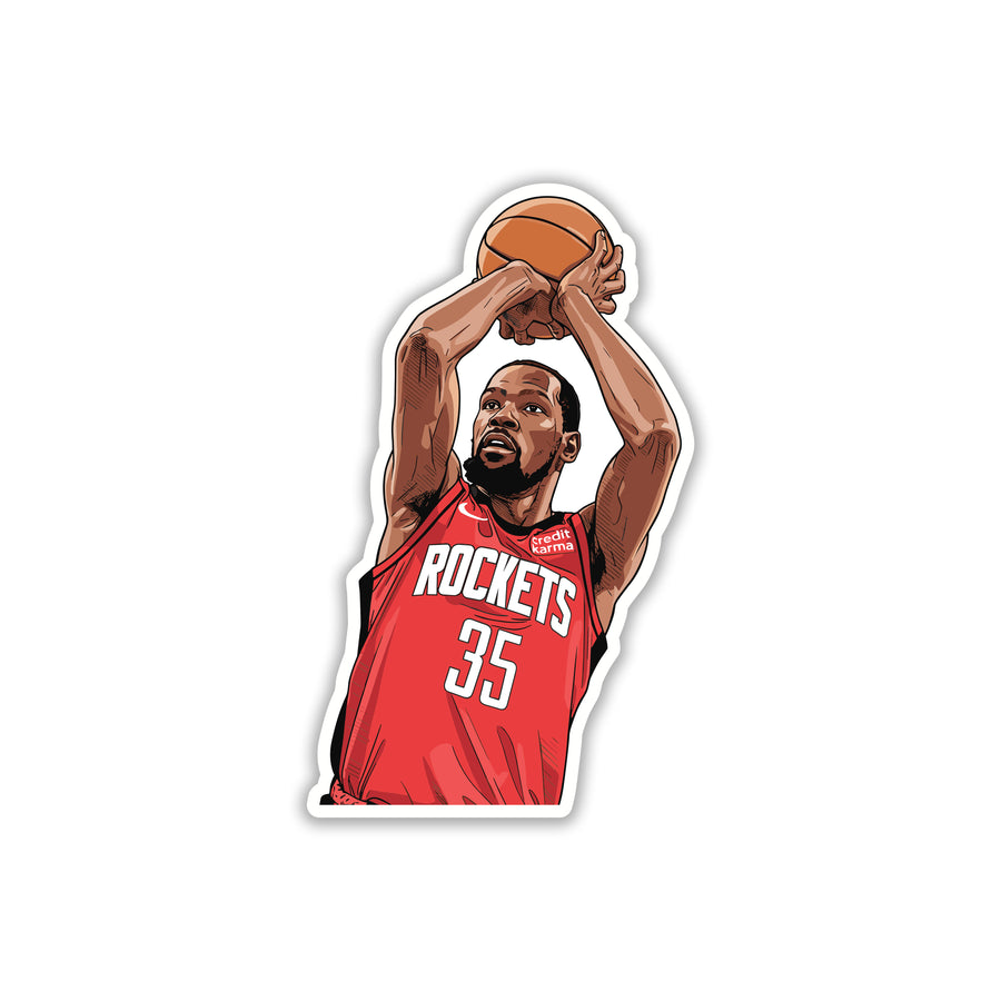 KEVIN DURANT - HOUSTON ROCKETS CONCEPT STICKER