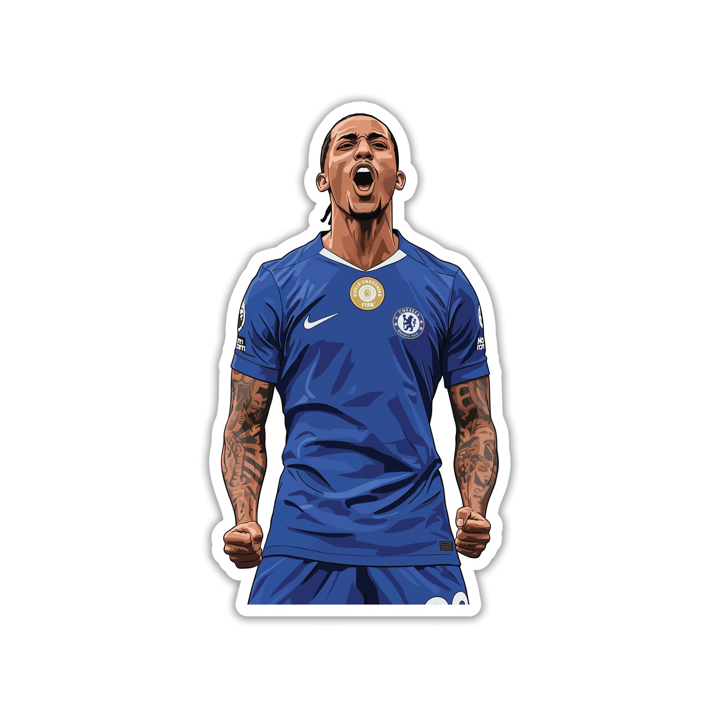 NONI MADUEKE - CHELSEA WINGER SWAG STICKER