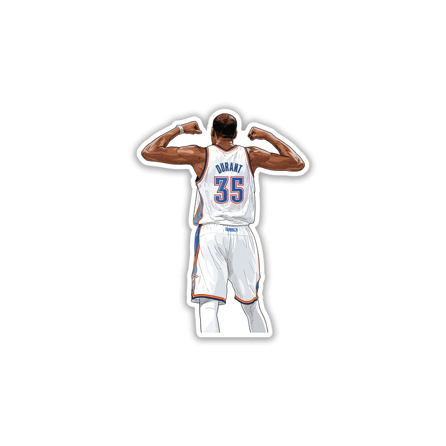 KEVIN DURANT - OKC POWER POSE STICKER