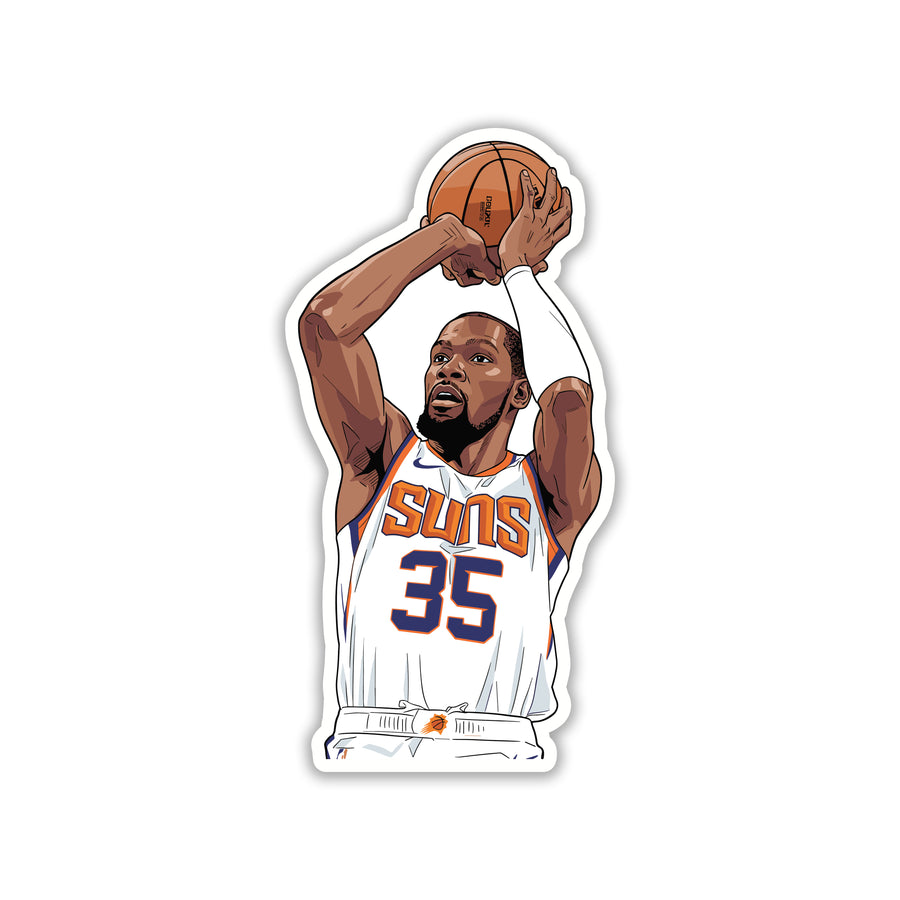KEVIN DURANT - PHOENIX RISING SHOT STICKER