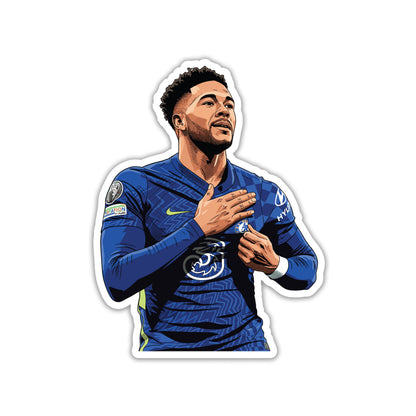REECE JAMES - CAPTAIN OF THE BRIDGE STICKER