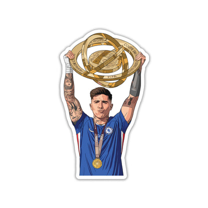 ENZO FERNANDEZ - MIDFIELD MAESTRO GOLD STICKER